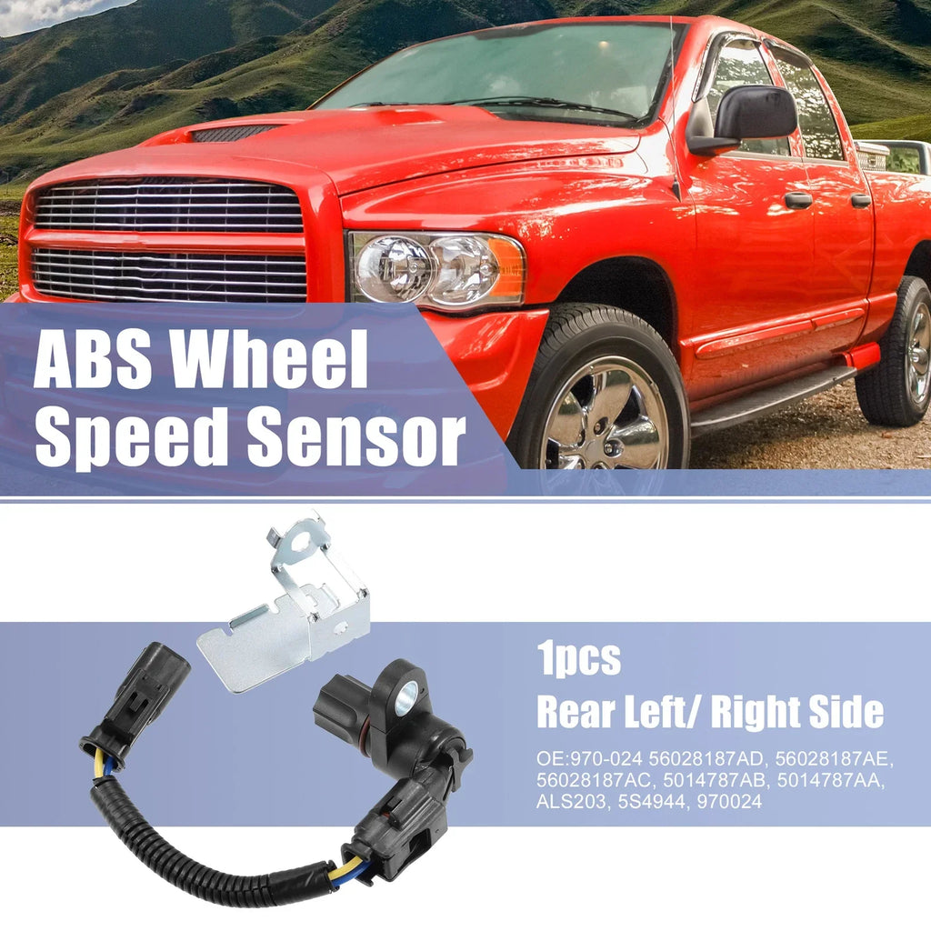 ABS Wheel Speed Sensor for Dodge Ram 1500 1998-2005 (2 x)