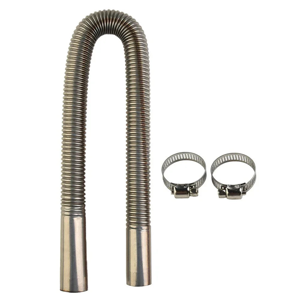 Stainless Steel Exhaust Pipe / 7-Length / Exhaust Pipe for Air Diesel Heater