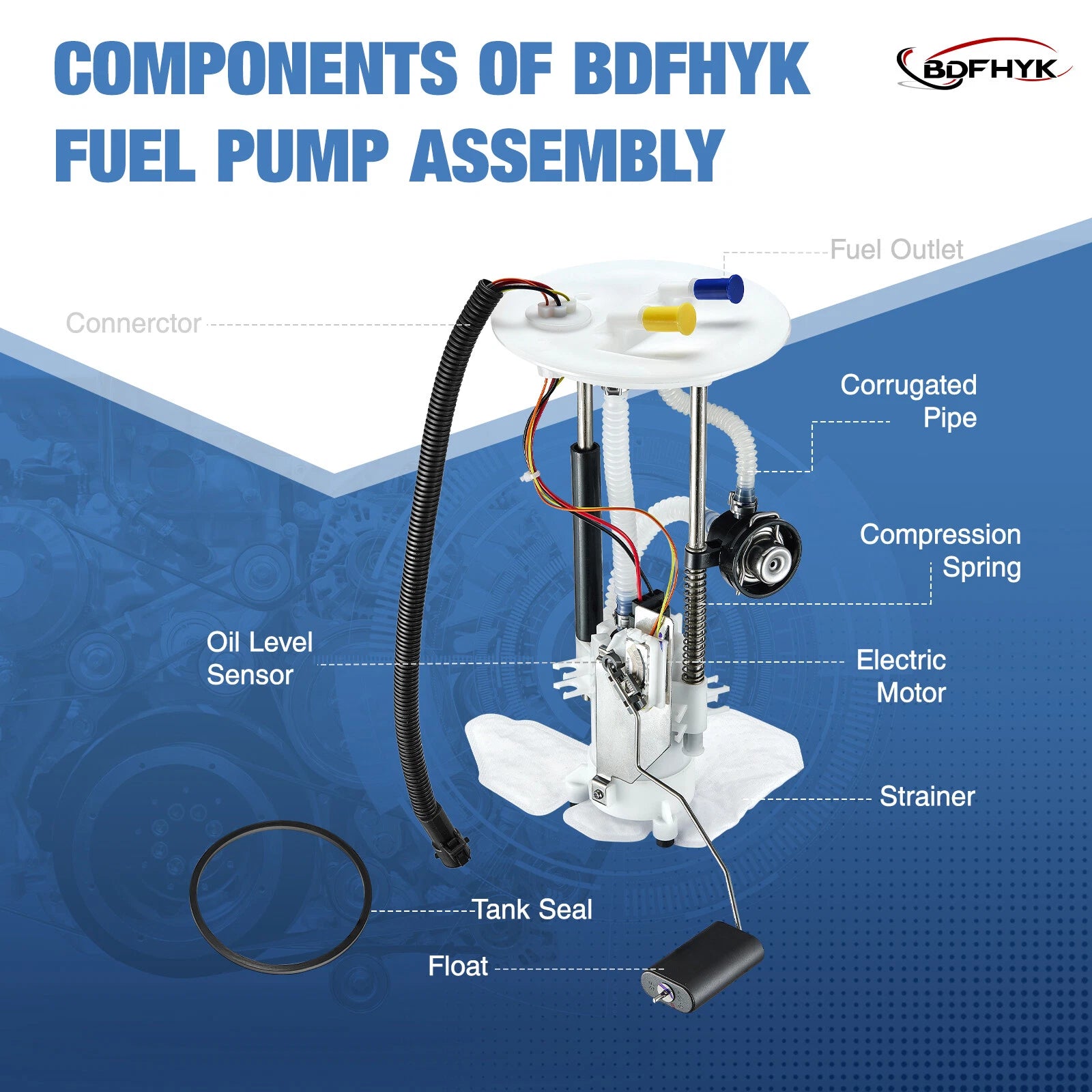 A/C Compressor with Clutch for Ford Bronco F-150 (1990–1994)