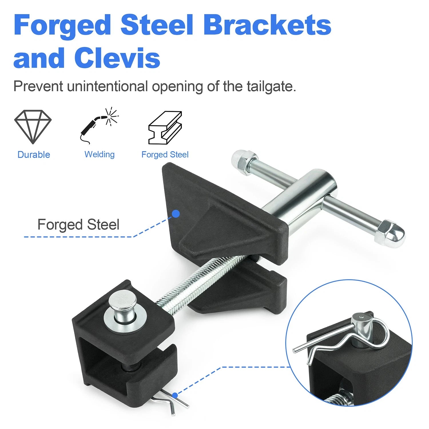 Steel Tailgate Latch Assembly for #TGL3410ST