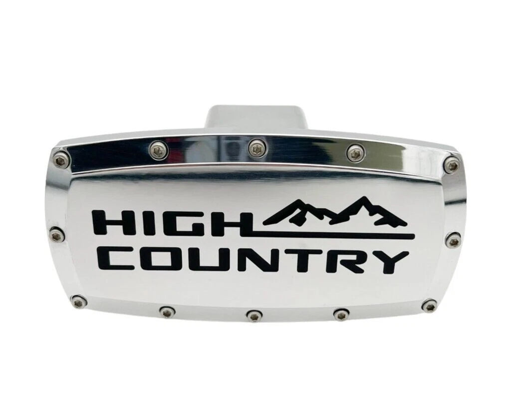 Hitch Cover High Country Style Replacement with Allen Bolts for 2 Inch Receiver (2020–2024)