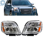 Headlight Assembly Set for GMC Terrain SL/SLT/SLE (2010–2015) Halogen