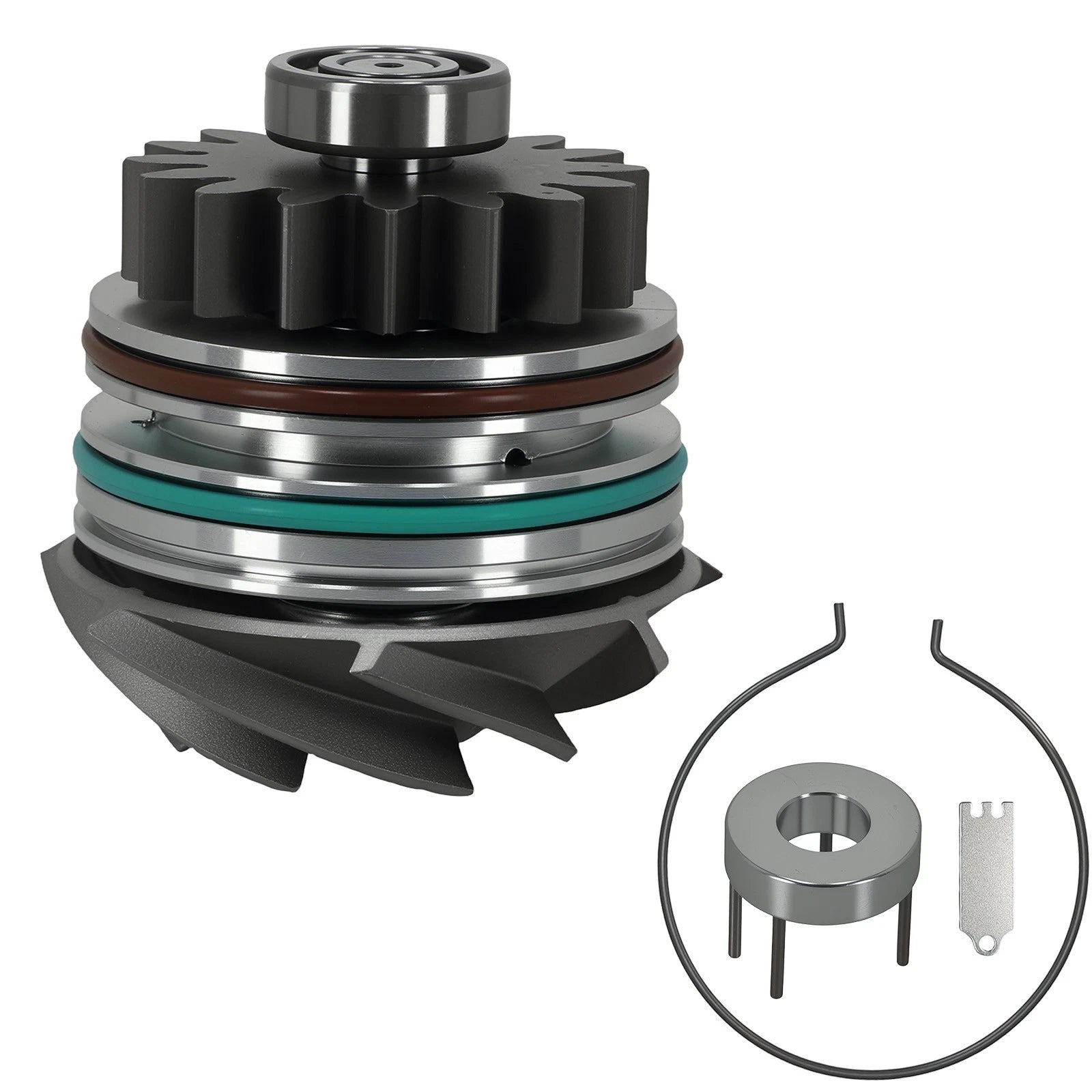 Cooling Water Pump for John Deere 7710 7810 9610 8120T 8220T 8320T RE521502