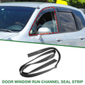 1Pc Front Left Door Window Run Channel Seal Strip for Honda Fit (2007–2019) No.72275TF0003