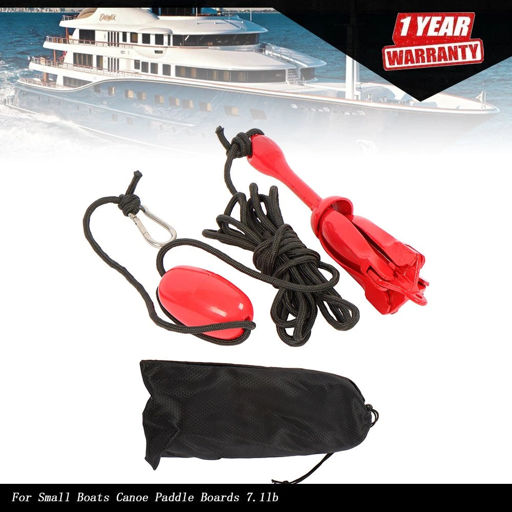 Folding Grapnel Anchor for Kayak Boat (1 Piece)