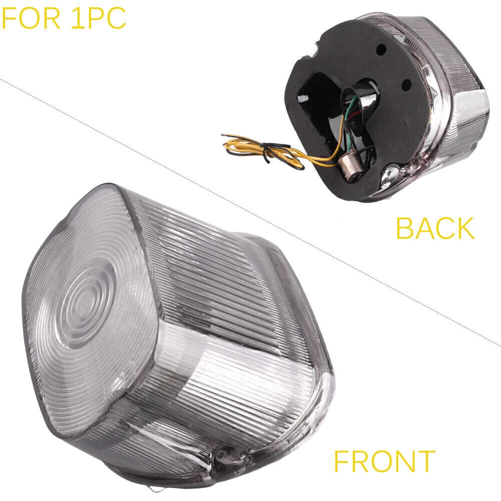 Smoke LED Taillight with Turn Signals for Harley Dyna, Electra Glide, XL