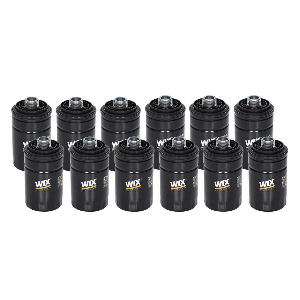 Set of 12 Wix 57561 Engine Oil Filter Kit for (Spin-On)