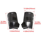 Corner Set for Dodge Ram 1500 2500 3500 Quad Cab (2009–2018)