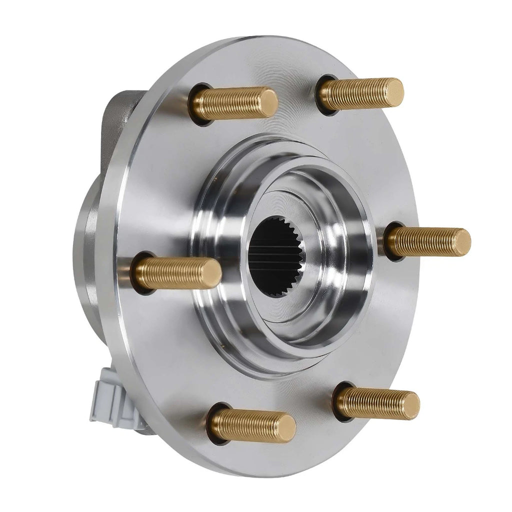 Set of 2 Front LH RH Wheel Bearing Hubs for Infiniti QX56 (2008–2010) Nissan Armada (2008–2012)