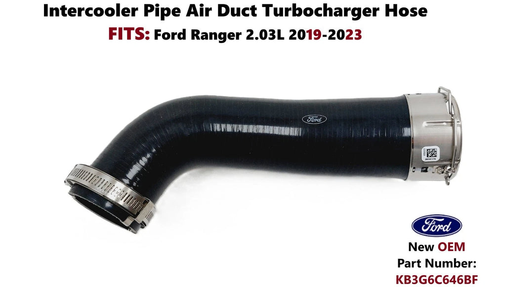 Intercooler Pipe for Ford Ranger (2019–2023) KB3G6C646BF Turbocharger Hose
