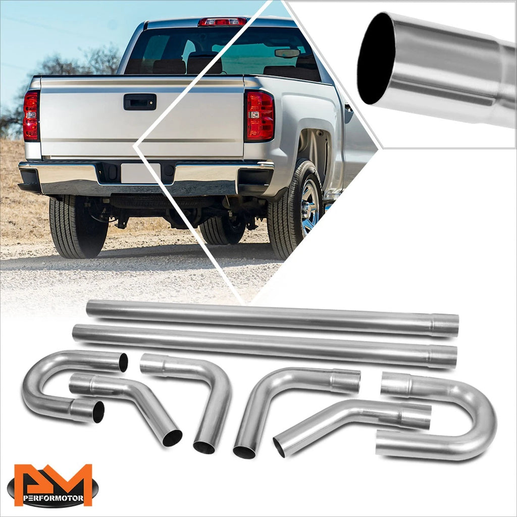 Set of 8 Exhaust Piping Kit for Universal (2.5" OD)