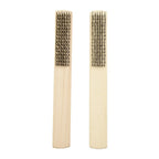 2X Stainless Steel Wire Brushes for Metal Rust Cleaning Tools