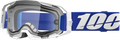 Enduro Moto Goggle for Offroad Racing (100-Percent) - Blue Clear Lens