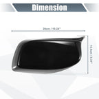 Gloss Black Rearview Mirror Cover Cap for BMW E60 E61 525i 530i 545i 550i 650i