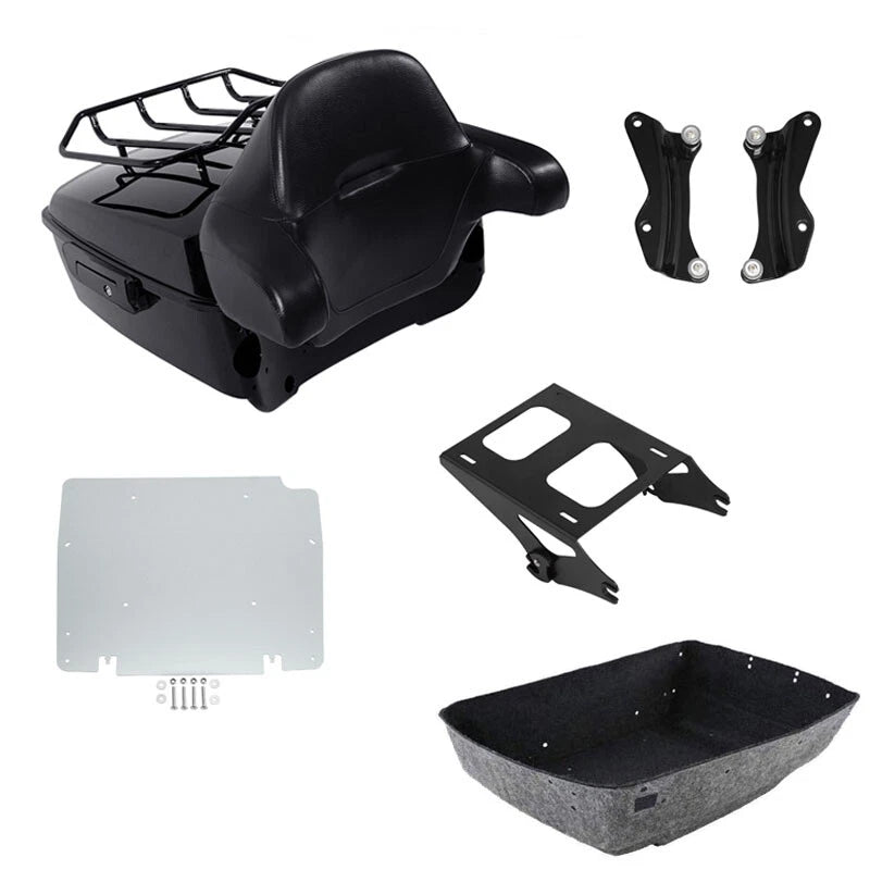 Trunk Pad Mount Rack Docking Plate for Harley Touring FLHT (2014–2026)