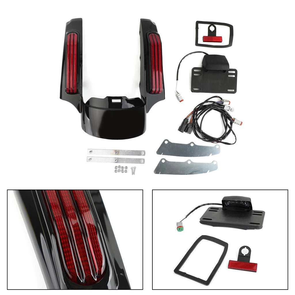 Rear Fender LED Light for Harley Touring Road King FLHR, Street Glide FLHX