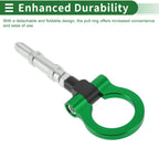Tow Hook Set for Volkswagen MK7 (2014–2022) 11mm Aluminum Alloy Green