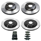 Wagner Rotors & Hella Low-Met Brake Pads Kit for Mercedes C216 CL550 CL600 (2010–2014)