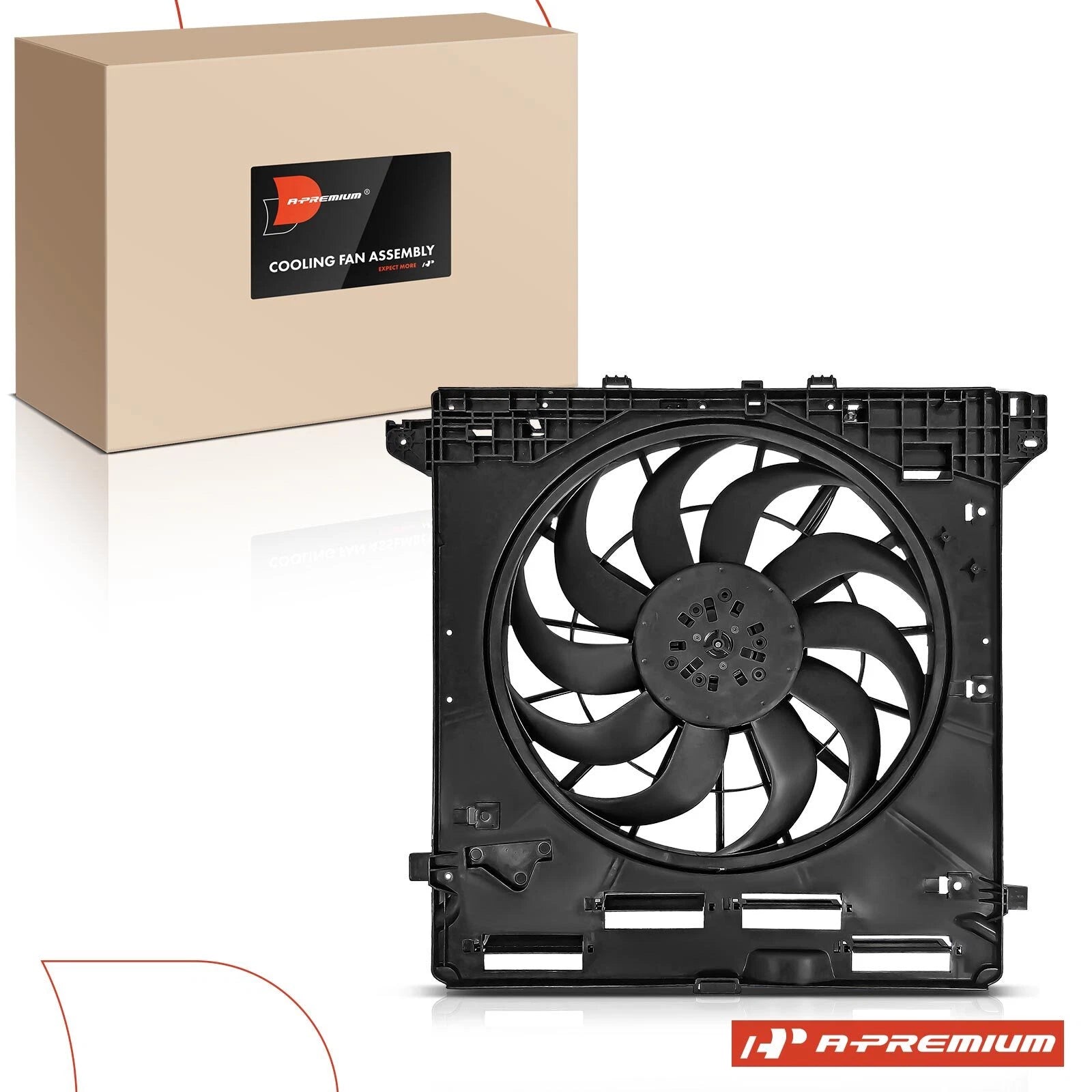 Cooling Fan Assembly with Shroud for Ford Explorer (2020–2023)
