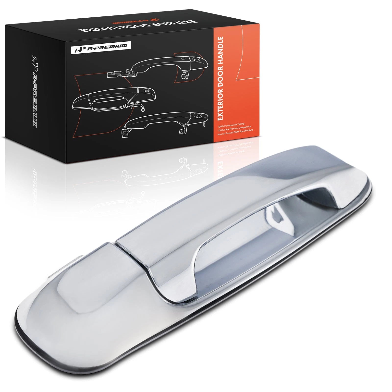Front Right Exterior Door Handle for Ram Dakota, Dodge Ram 1500 (2011)