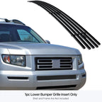 Stainless Steel Black Billet Grille Insert for Honda Ridgeline (2005-2008)
