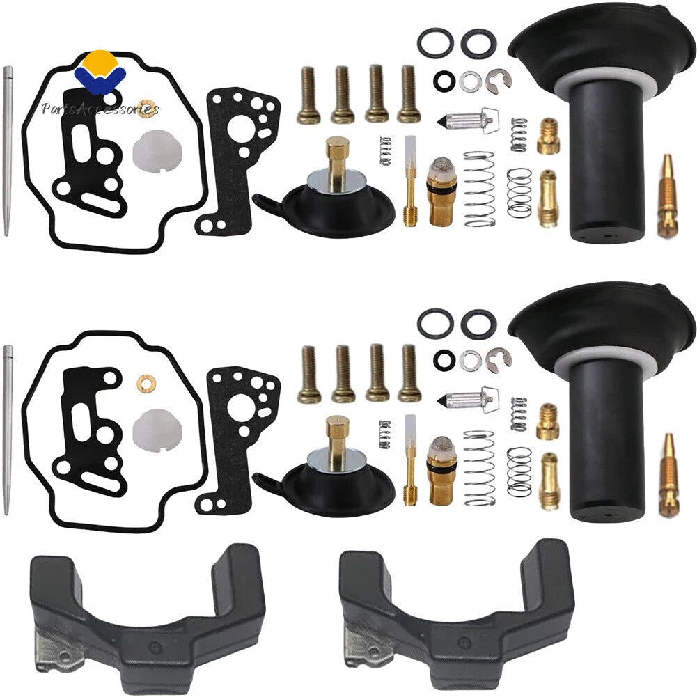 Carburetor Repair Kit Plunger Float for Yamaha Virago XV535 (1990–2001)