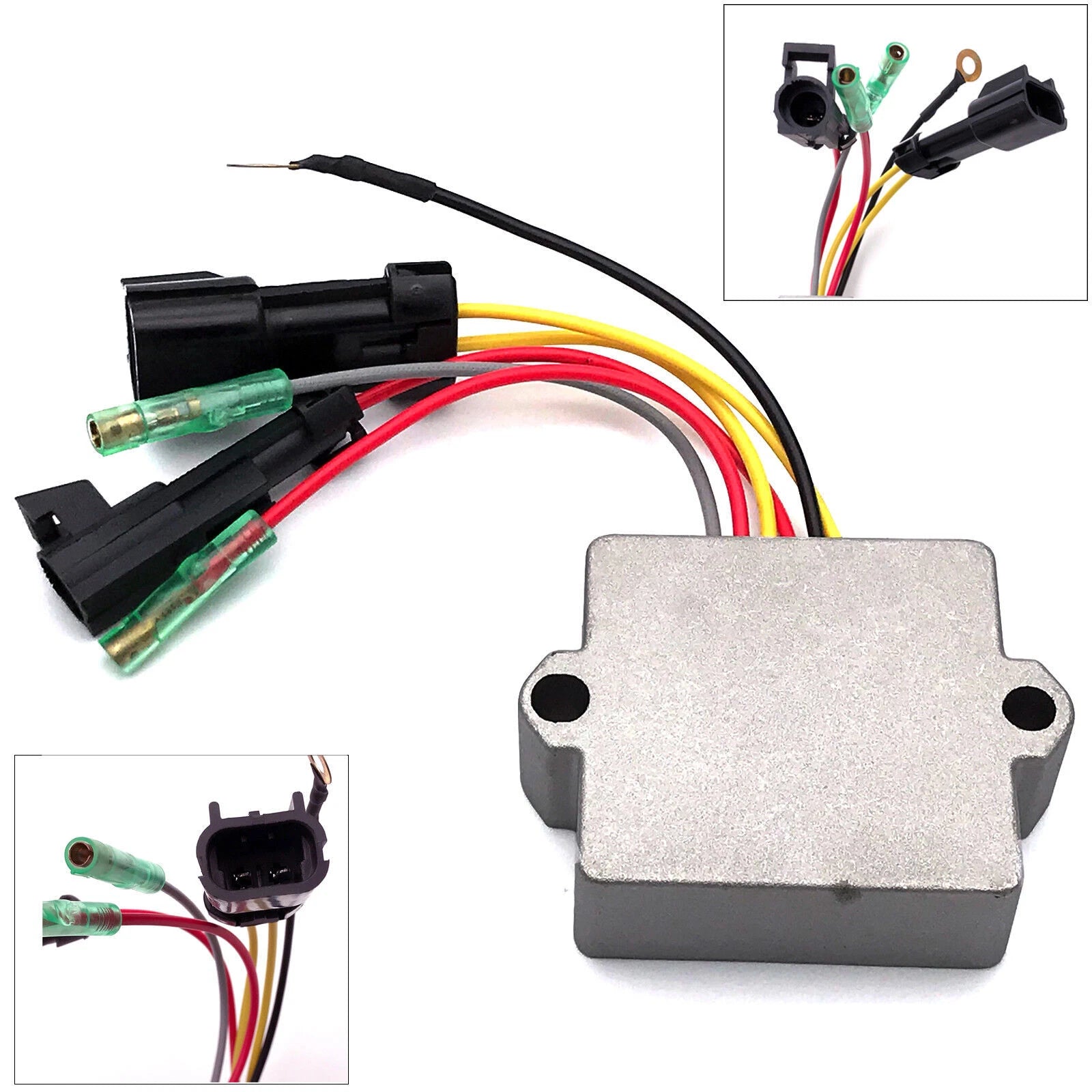 Voltage Regulator for Mercury 30-200 HP Outboard (8M0084173, 883072T, 18-5743)