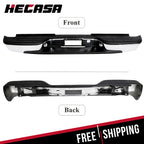 Chrome Rear Bumper for Chevy Silverado GMC Sierra 1500 2500 (1999–2007)