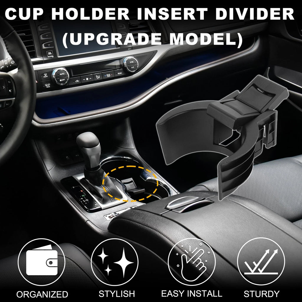 Cup Holder for Toyota Highlander (2014–2019) No. 556180E200C0 Black