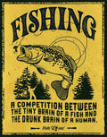 Metal Tin Sign for Fishing Enthusiasts (12.5" x 16") - Part #2656