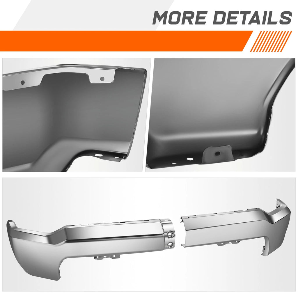 Front Bumper Face Bar for Chevy Silverado 2500 3500 HD (2020–2023)