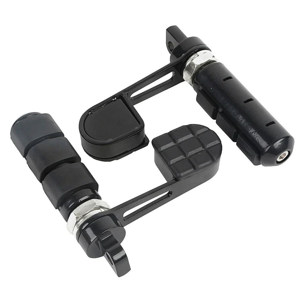 Foot Pegs Heel Support Mount for Harley Sportster XL Softail FXWG FXR TCMT