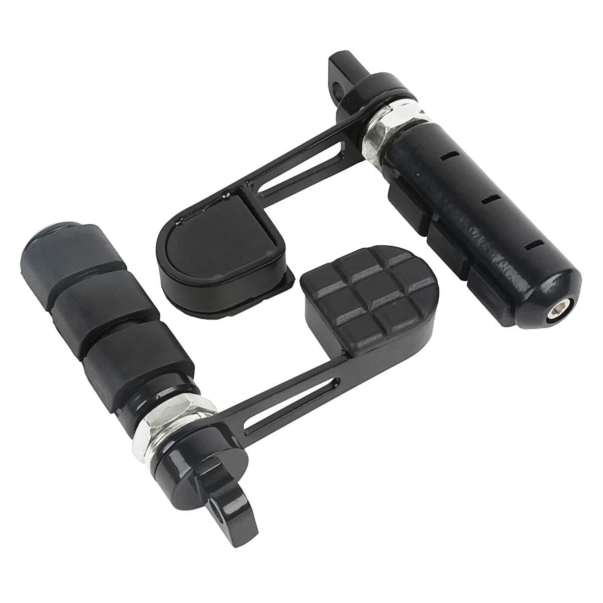 Foot Pegs Heel Support Mount for Harley Sportster XL Softail FXWG FXR TCMT