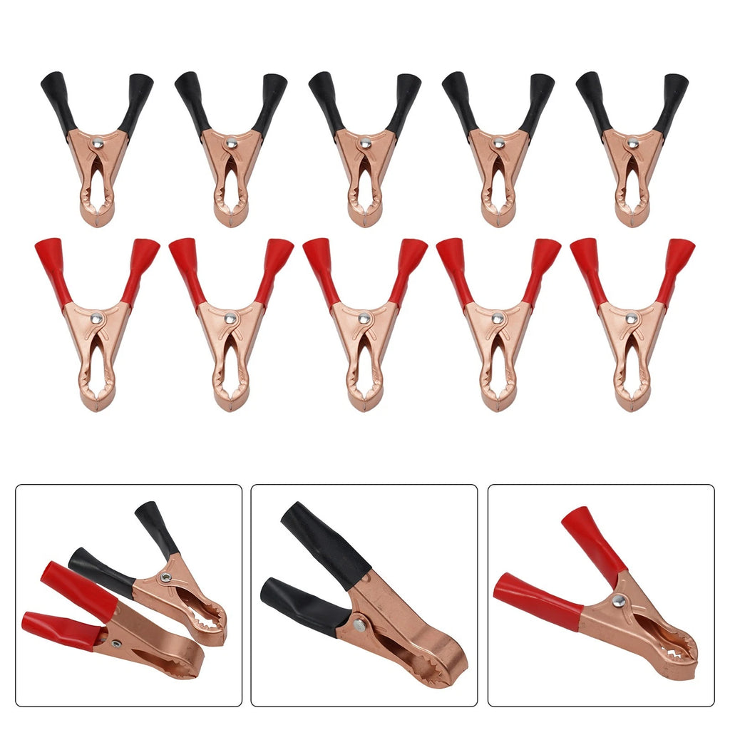 30A Crocodile Clip Battery Clip for Car Battery with Wire Connection