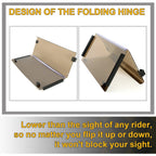 Tinted Fold Down Windshield for EZGO Marathon (1986–1994.5)