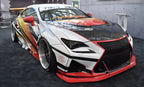 Adjustable Front Bumper Lip Splitter Rod Support Bar for Lexus IS350 RC300 (2014-2024)