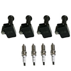 Set of 4 Ignition Coils & Iridium Spark Plugs for Malibu (2016-2019)
