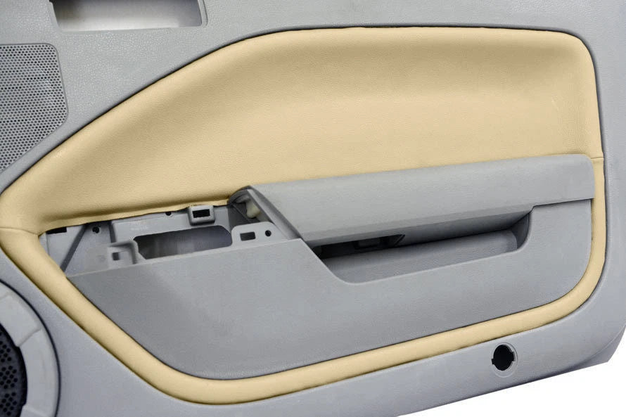 Leather Door Panel Insert Cards for Ford Mustang (2005–2009) Beige