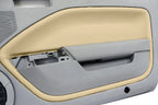 Leather Door Panel Insert Cards for Ford Mustang (2005–2009) Beige