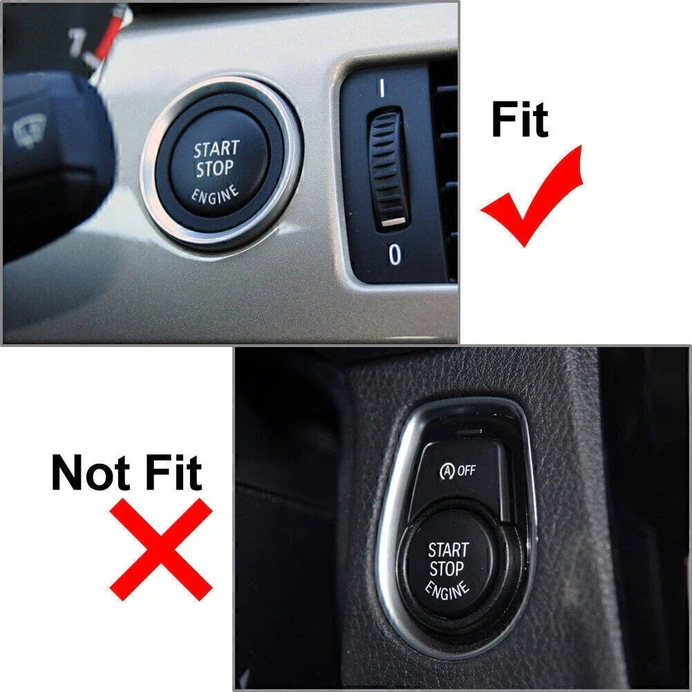 Engine Start Stop Switch Button Cover for BMW F10 F15 F16 (2011-2019)