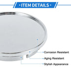 Set of 4 Wheel Hub Center Caps for Volkswagen Golf (2015–2021) 65mm Chrome