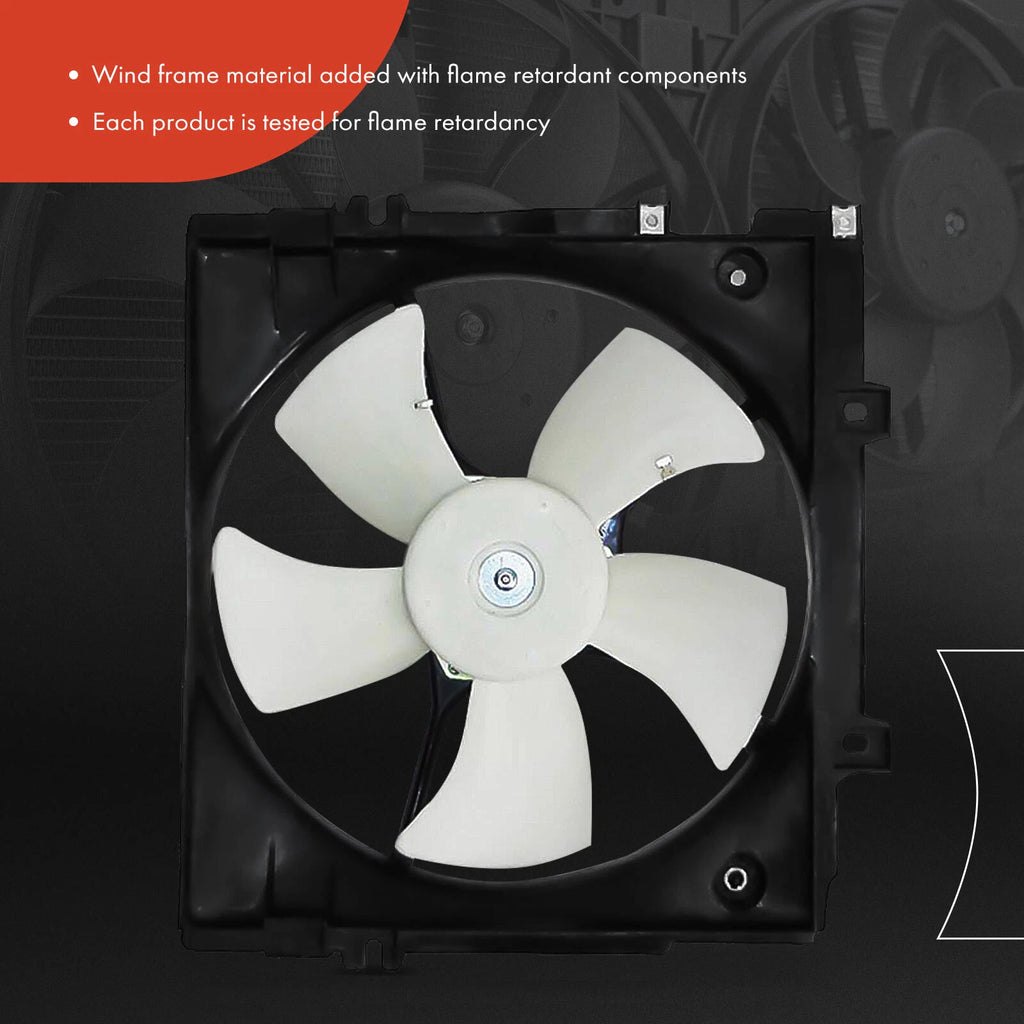 Cooling Fan Assembly with Shroud for Subaru Legacy (1995–1999)