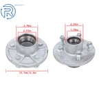 Set of 2 Galvanized Hubs for Boat Trailer (3500lb Axle)