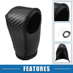 Gear Shift Lever Cover for Honda HR-V 2016-2022 Black