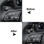 Steering Wheel Shift Paddle Extensions for Audi A3 A4 A5 A7 Q3 Q7 (2013–2020)