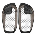 Saddlebag Lid Speaker Cutout Covers for Harley Road King Street Glide (14-23)