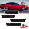Smoked Bumper Side Marker Light Covers for Dodge Challenger (2008–2014)