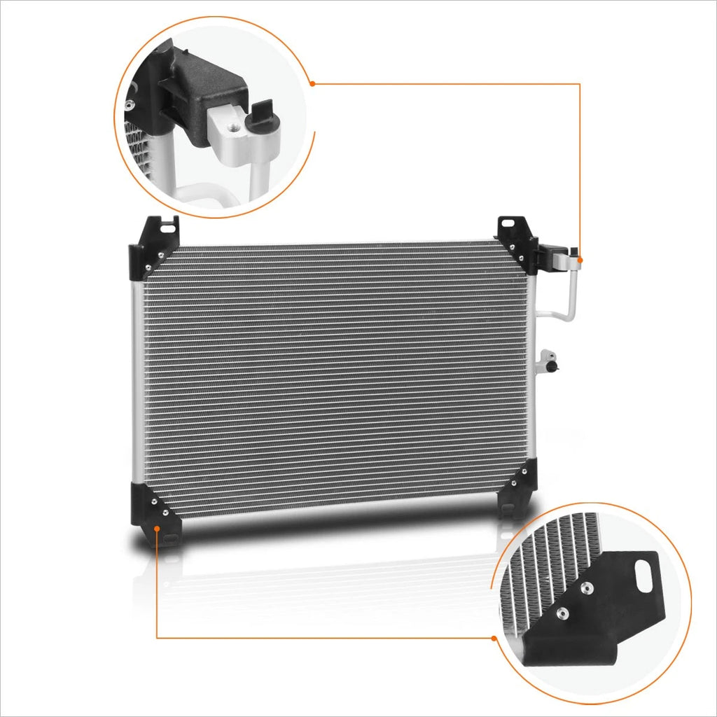 A/C Condenser for Chevy Trailblazer/GMC Envoy 4.2/5.3/6.0L (2003–2009) 4719