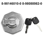 Fuel Tank Cap w/ Keys for Isuzu ELF NPR NQR NQR75 4HK1