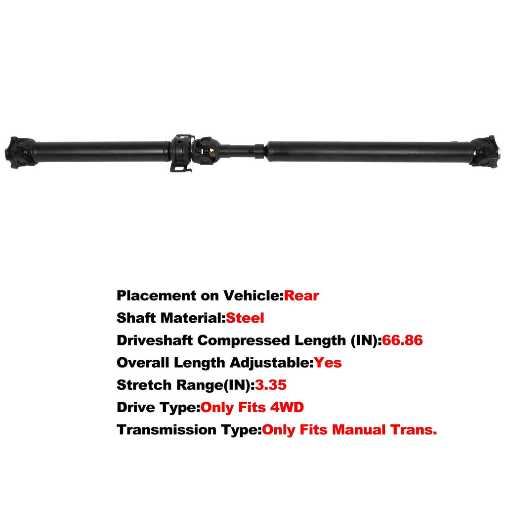 Drive Shaft for Toyota Tacoma (2005–2014) 37100-04330 37100-04331 936-728